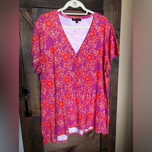 Soft knit tunic by Diane Gilman